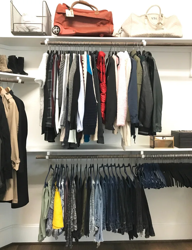 Conroe New Construction Main Closet by Organized Life Design - Photo 9