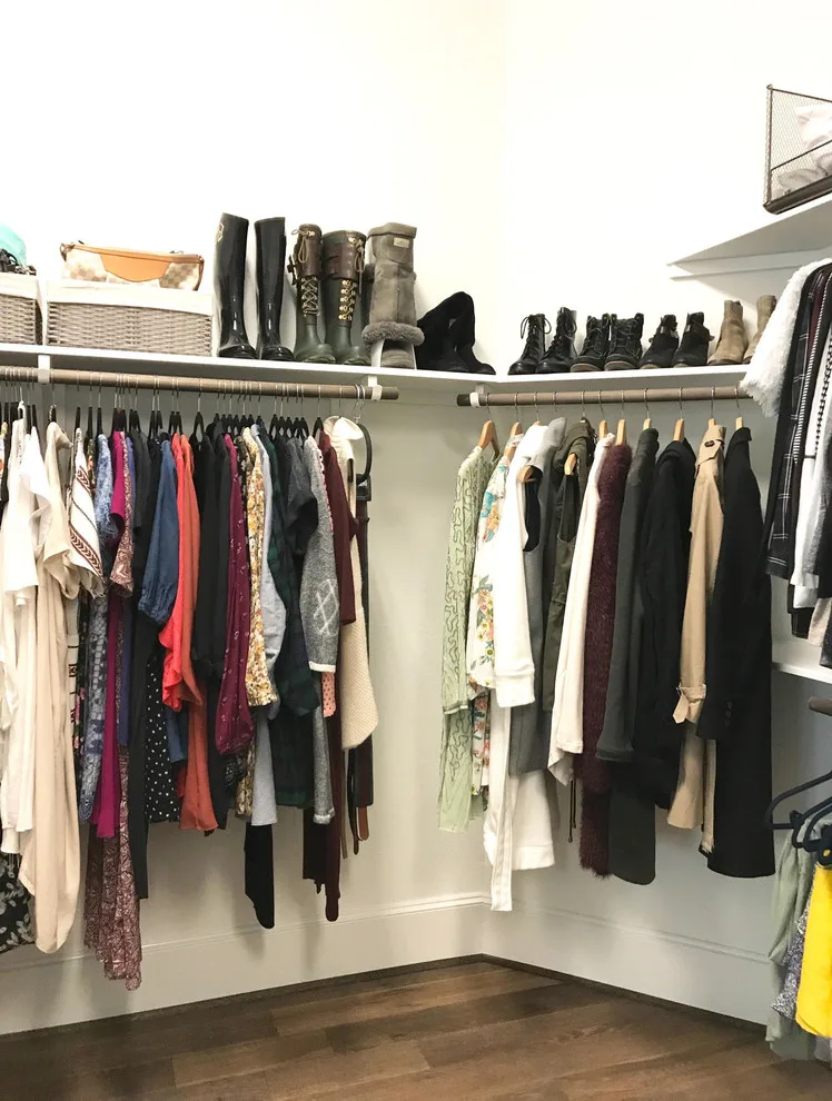 Conroe New Construction Main Closet by Organized Life Design - Photo 14