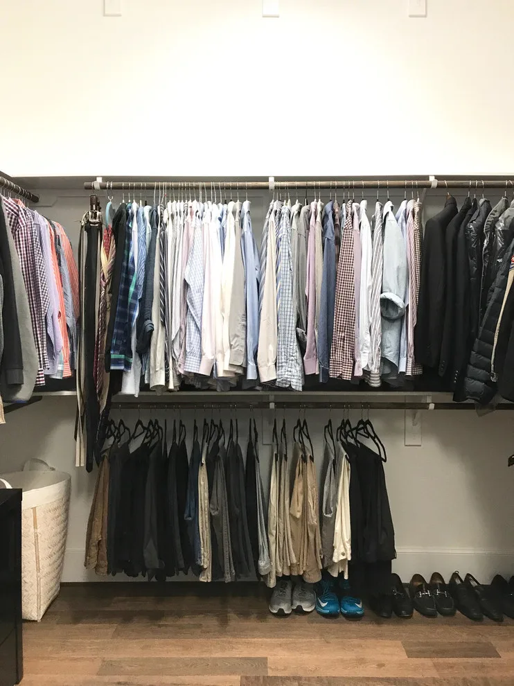 Conroe New Construction Main Closet by Organized Life Design - Photo 8
