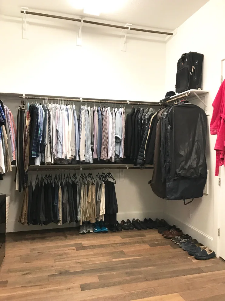 Conroe New Construction Main Closet by Organized Life Design - Photo 10