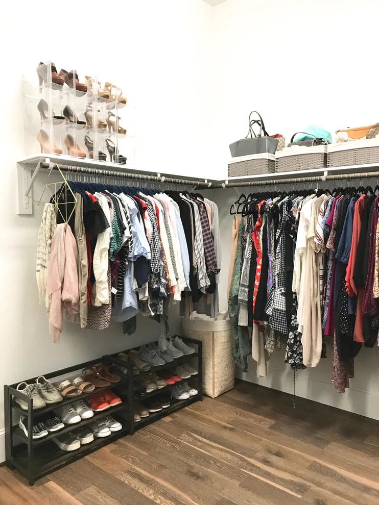 Conroe New Construction Main Closet by Organized Life Design - Photo 6