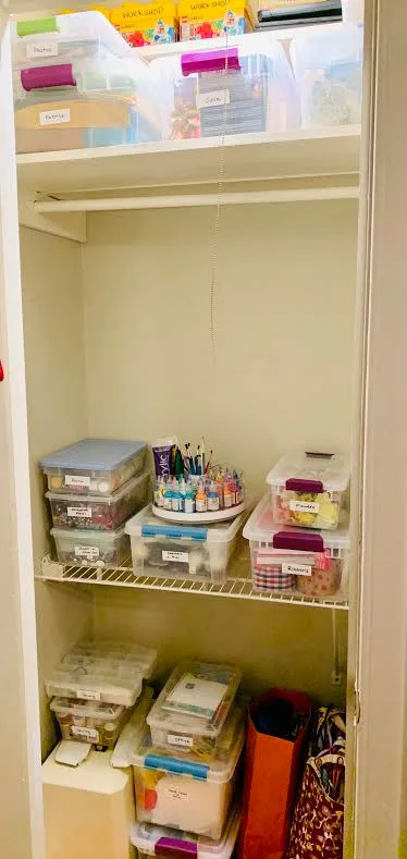 Craft Space Arrangement by Professional Organizer New Orleans - Photo 2