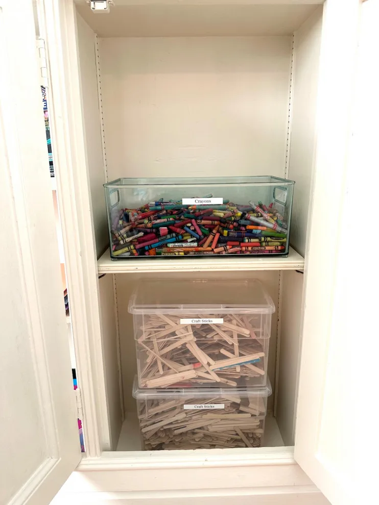 Craft Space Arrangement by Professional Organizer New Orleans - Photo 6