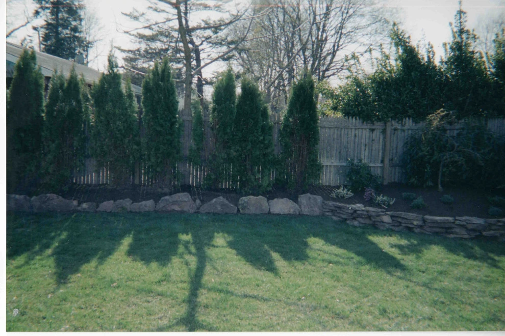Rock Wall and small planting by Joseph Matthew Landscape Inc Design & Build - Photo 3