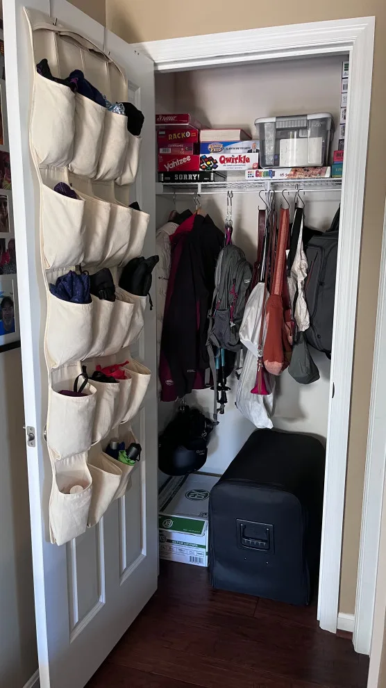 Optimizing closet space through over-the-door storage solutions by Tonya Neihardt - Photo 2