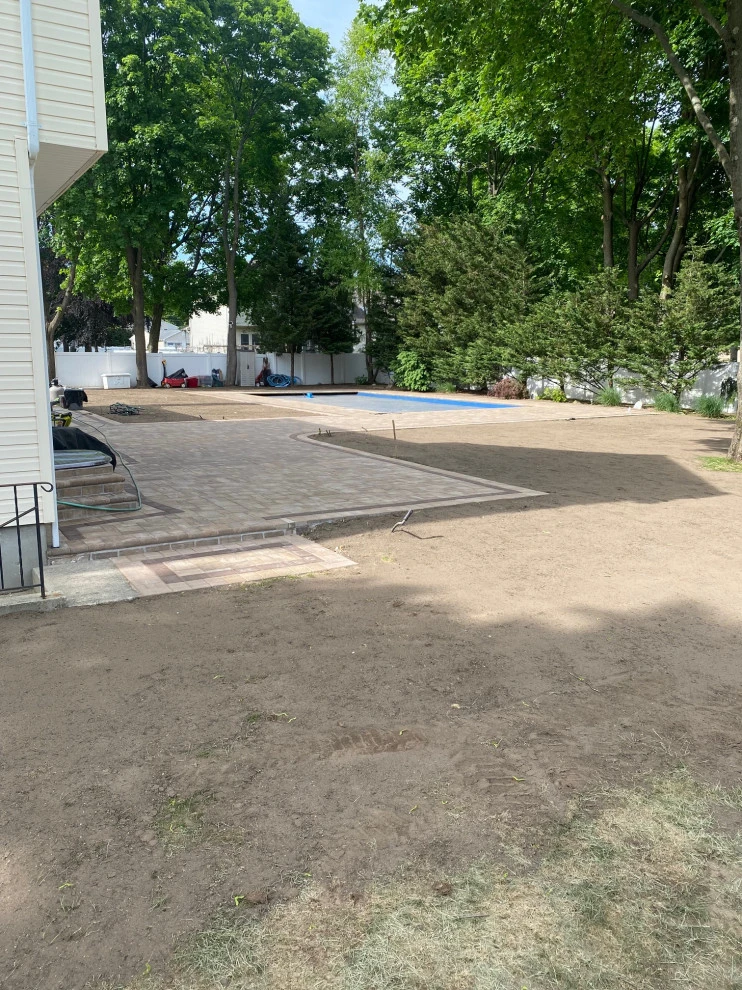 Kings Park | New Paver Patio and Pool by Joseph Matthew Landscape Inc Design & Build - Photo 5