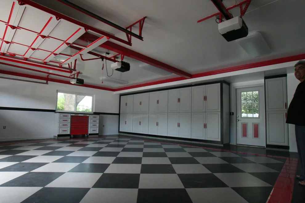 Luxury Garage and Showroom by Closet Solutions - Photo 9