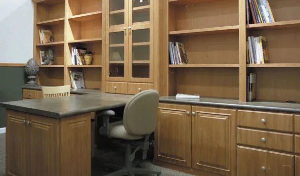 Remote Workspace by Tailored Living Featuring Premier Garage - Photo 4