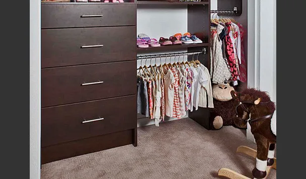 Children's Wardrobe Management by Tailored Living Featuring Premier Garage - Photo 3