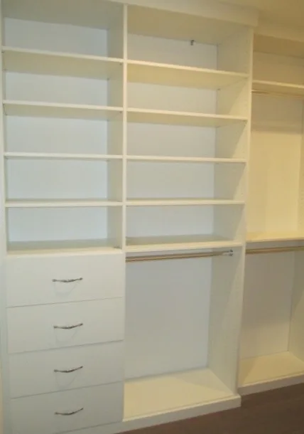 Manhattan Beach Dual Walk-in Closet by Closet Solutions - Photo 4