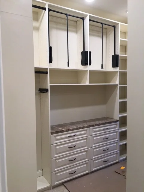 Primary Wardrobe by Tailored Living Featuring Premier Garage - Photo 14