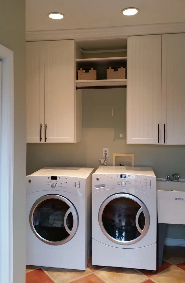 Mudroom and Laundry with Beadboard Design by Jessica Earley - Photo 4