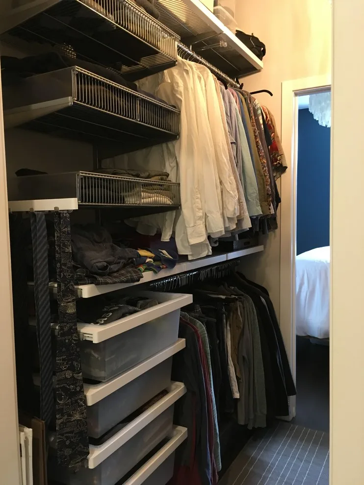 Elfa Decor Master Closet Upgrade by The Organized Soprano - Photo 2
