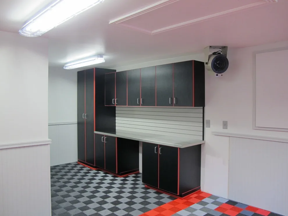 Crimson and Ebony Garage by The Garage Guy - Photo 5