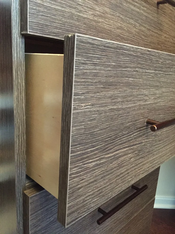 Woodgrain Textured Walk-In Closet by Jessica Earley - Photo 2