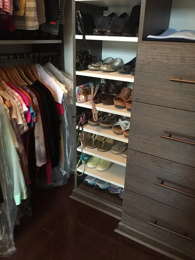 Woodgrain Textured Walk-In Closet by Jessica Earley - Photo 4