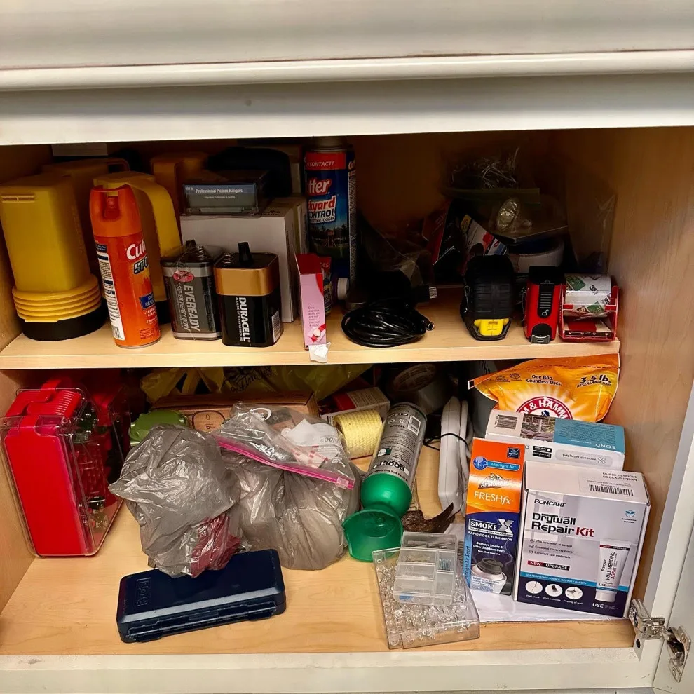 Cabinet Organization for Tools and Utilities by Professional Organizer New Orleans - Photo 2