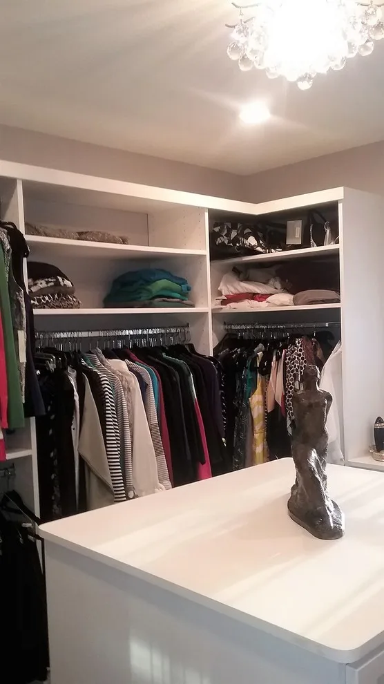 Closet Space with Central Island by Closet Solutions - Photo 4