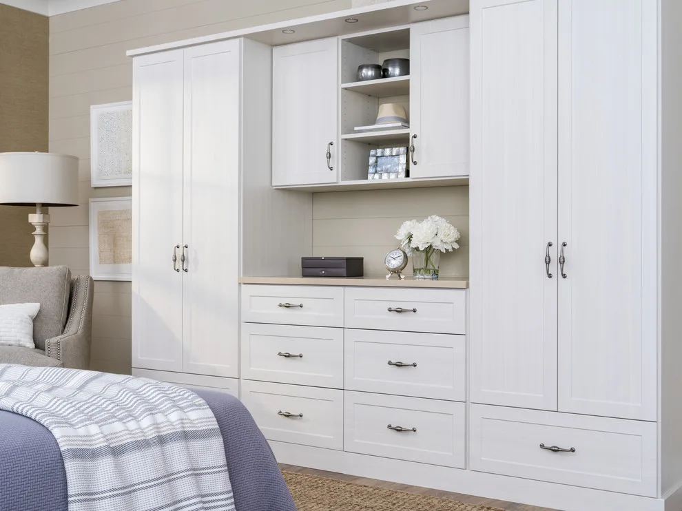 Bedroom Closet Organization in White by Innovate Home Org - Photo 55