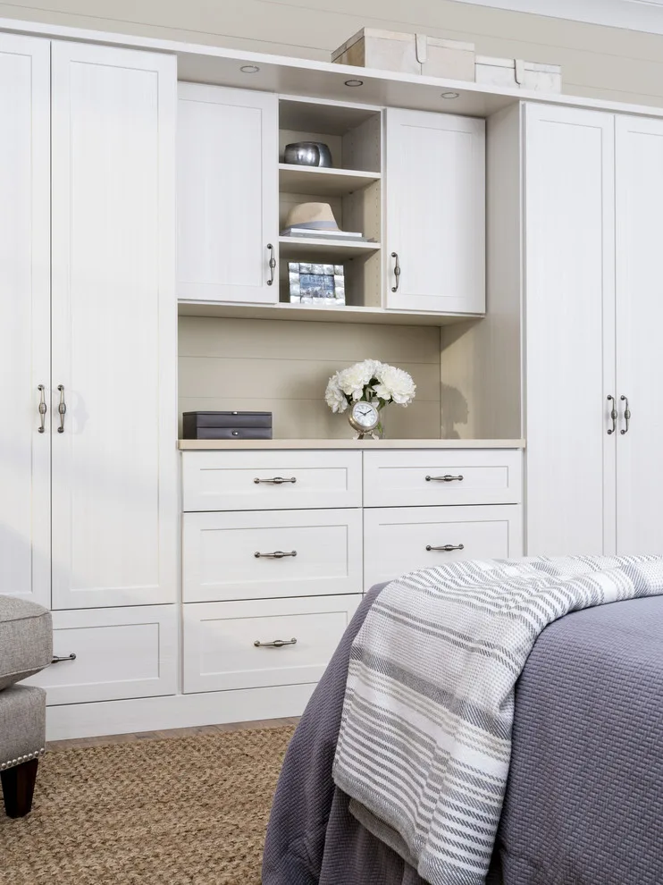 Bedroom Closet Organization in White by Innovate Home Org - Photo 85