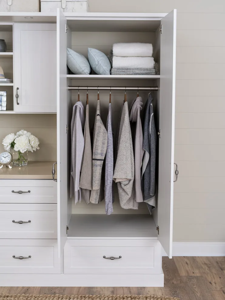 Bedroom Closet Organization in White by Innovate Home Org - Photo 46