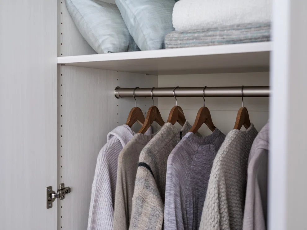 Bedroom Closet Organization in White by Innovate Home Org - Photo 25