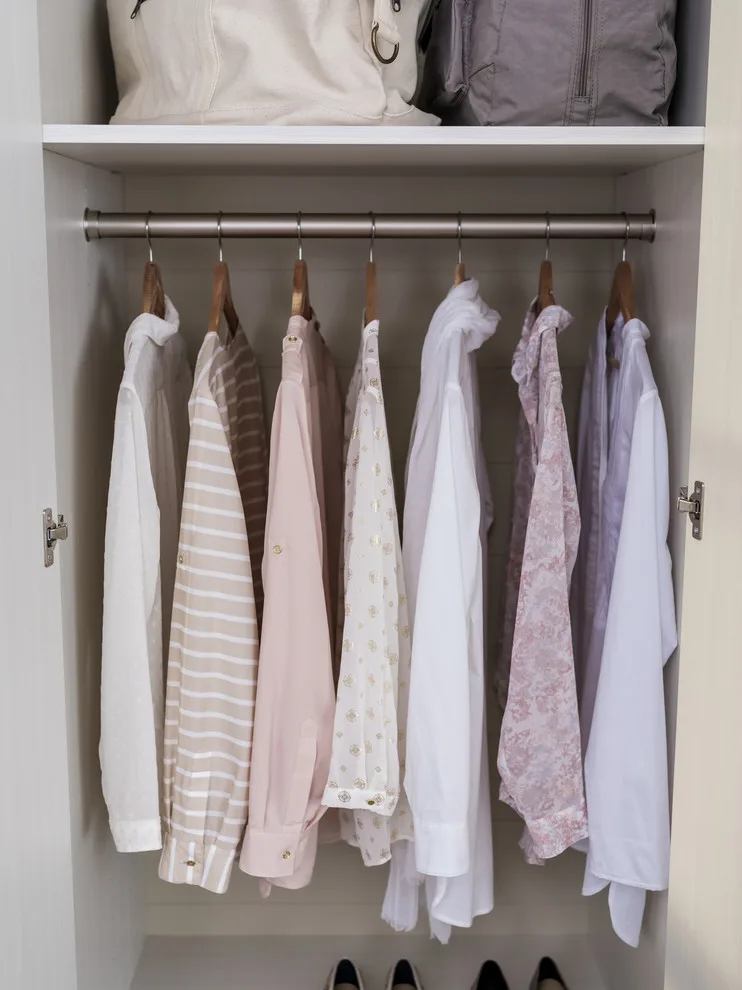 Bedroom Closet Organization in White by Innovate Home Org - Photo 3