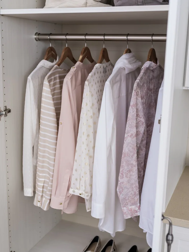 Bedroom Closet Organization in White by Innovate Home Org - Photo 36