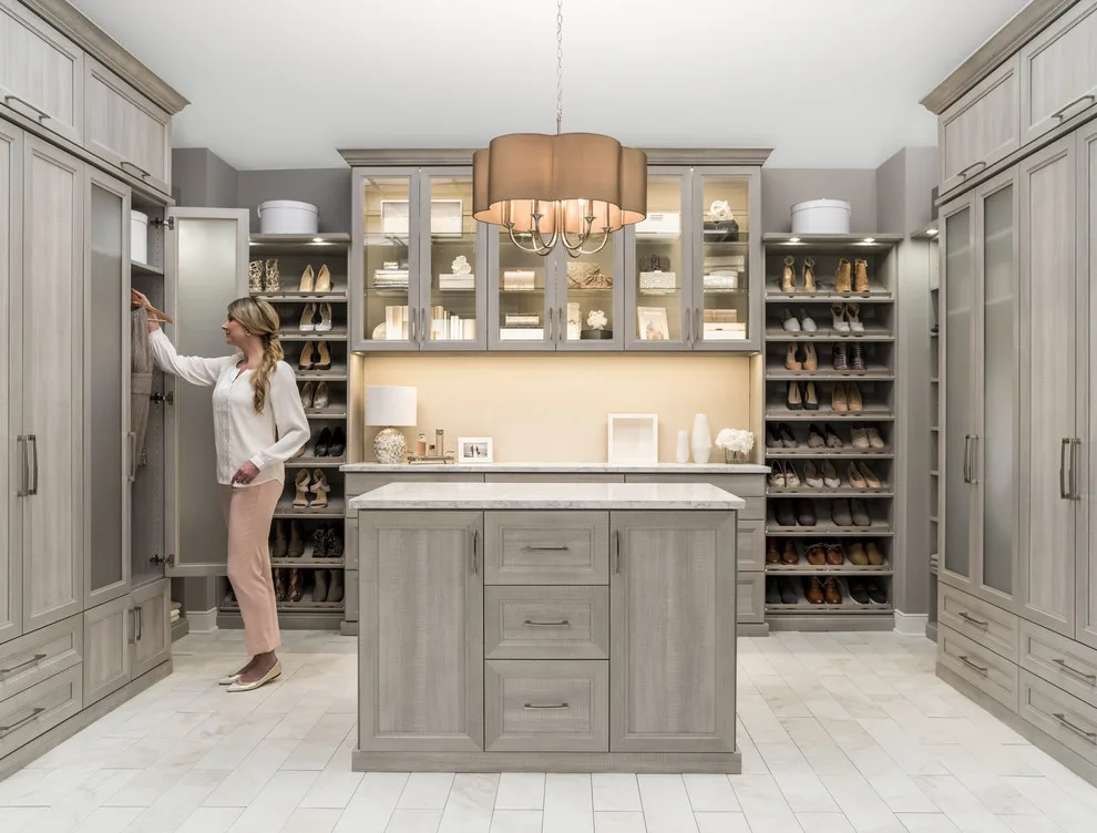 Bedroom Closet Organization in White by Innovate Home Org - Photo 19