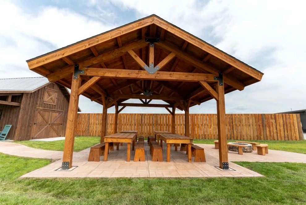 Pavilion - LPB0124 Project by Legacy Post & Beam - Photo 3