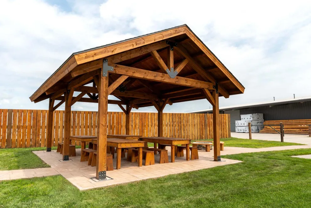 Pavilion - LPB0124 Project by Legacy Post & Beam - Photo 4