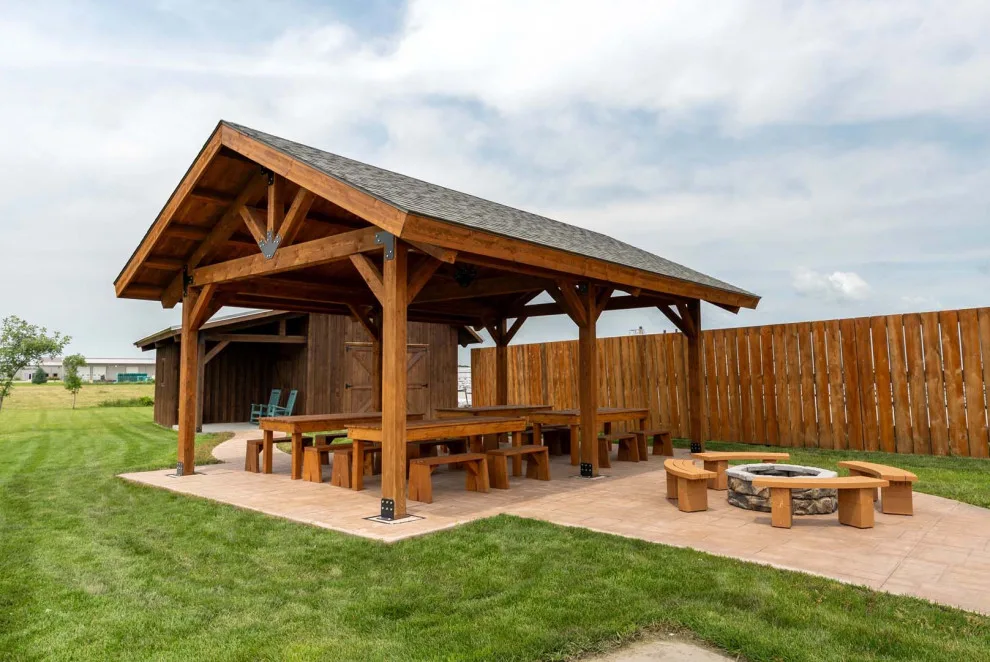 Pavilion - LPB0124 Project by Legacy Post & Beam - Photo 6