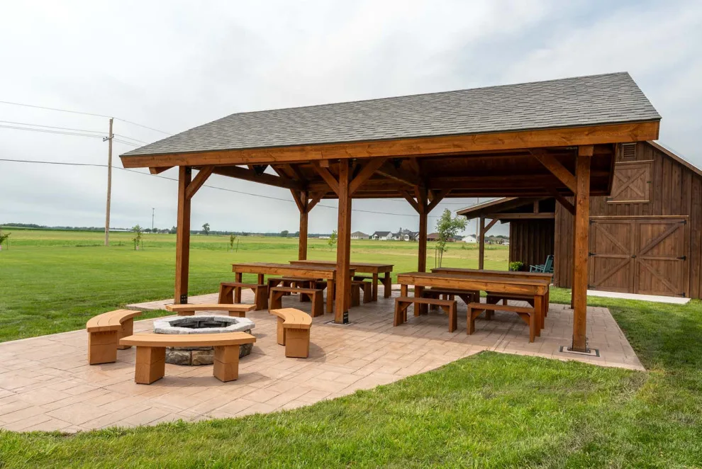 Pavilion - LPB0124 Project by Legacy Post & Beam - Photo 5