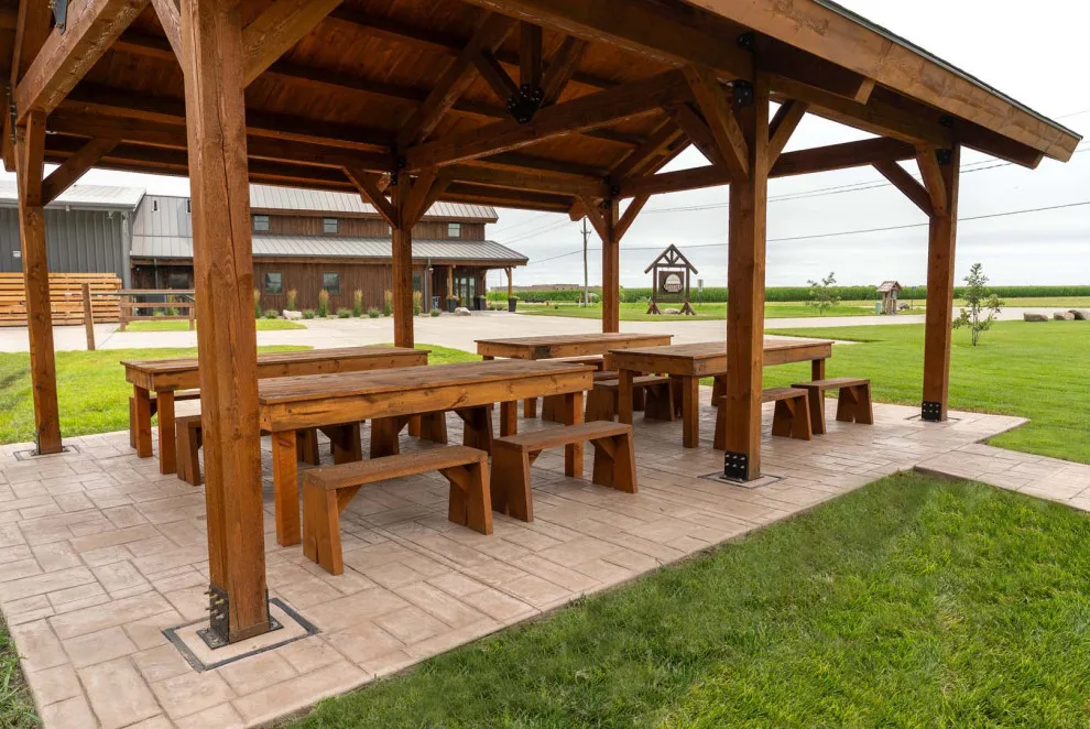 Pavilion - LPB0124 Project by Legacy Post & Beam - Photo 7