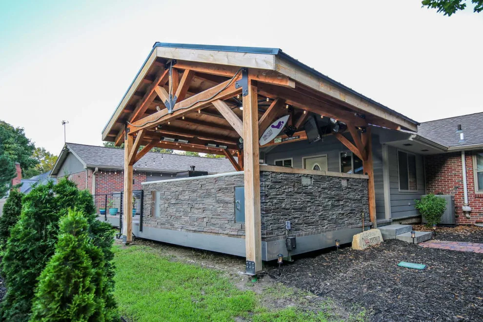 Pavilion - MRUB0422 Project by Legacy Post & Beam - Photo 3