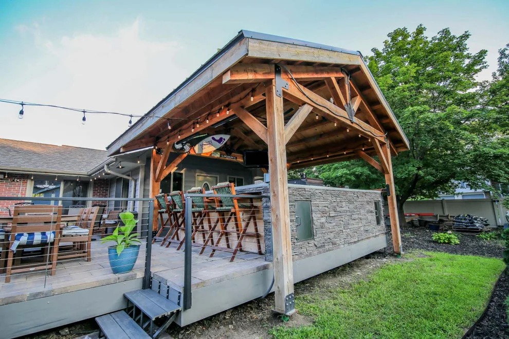 Pavilion - MRUB0422 Project by Legacy Post & Beam - Photo 6