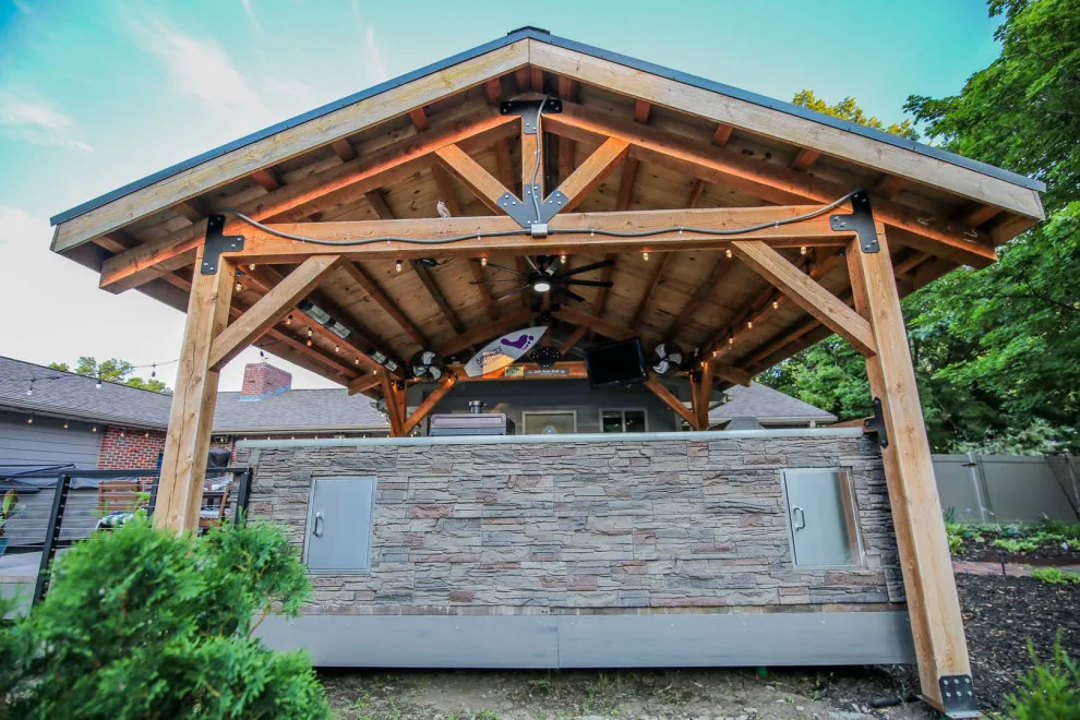 Pavilion - MRUB0422 Project by Legacy Post & Beam - Photo 2