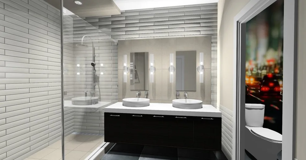 Restroom Design by Zaunbrecher Design - Photo 7