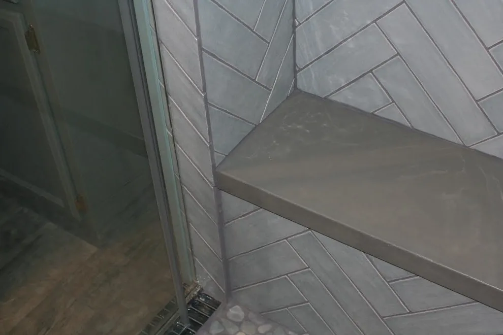 Modern Coastal Bathroom Renovation by Lace Designs - Photo 3