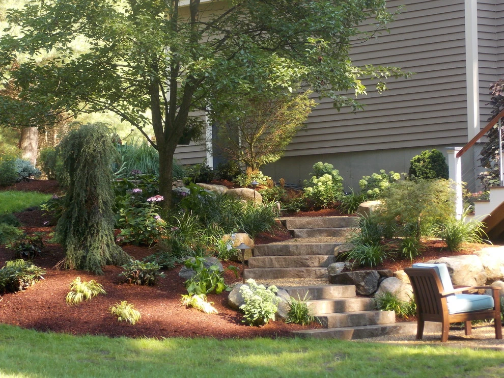 Sudbury Contemporary Oasis by Lynch Landscape And Tree Service, Inc. - Photo 8