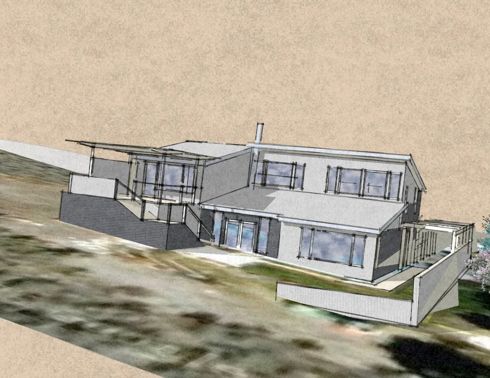Modern Rustic Exterior Renovation by Jess Pedersen Architecture - Photo 2