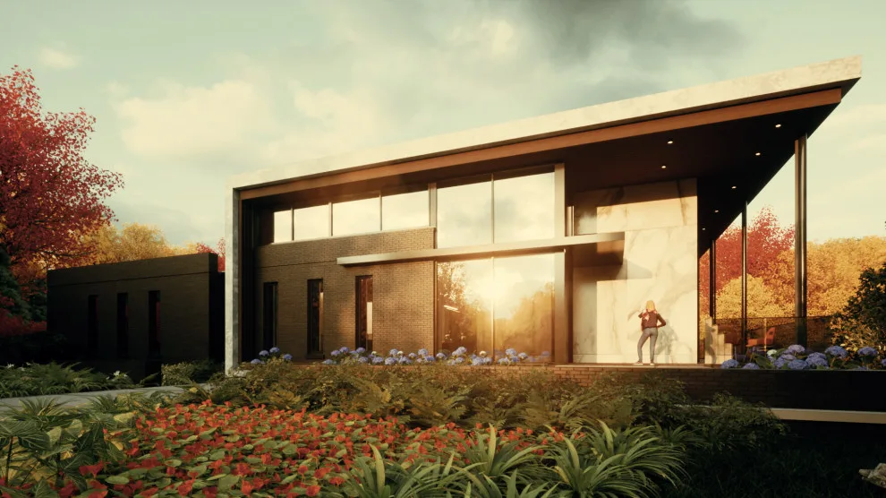 Contemporary Residence in Brentwood by Clements Wimsatt Architects - Photo 13