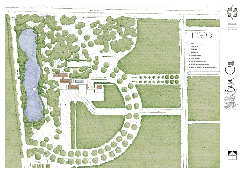Briar Creek Farm Dock by Robert M. Cain, Architect - Photo 2