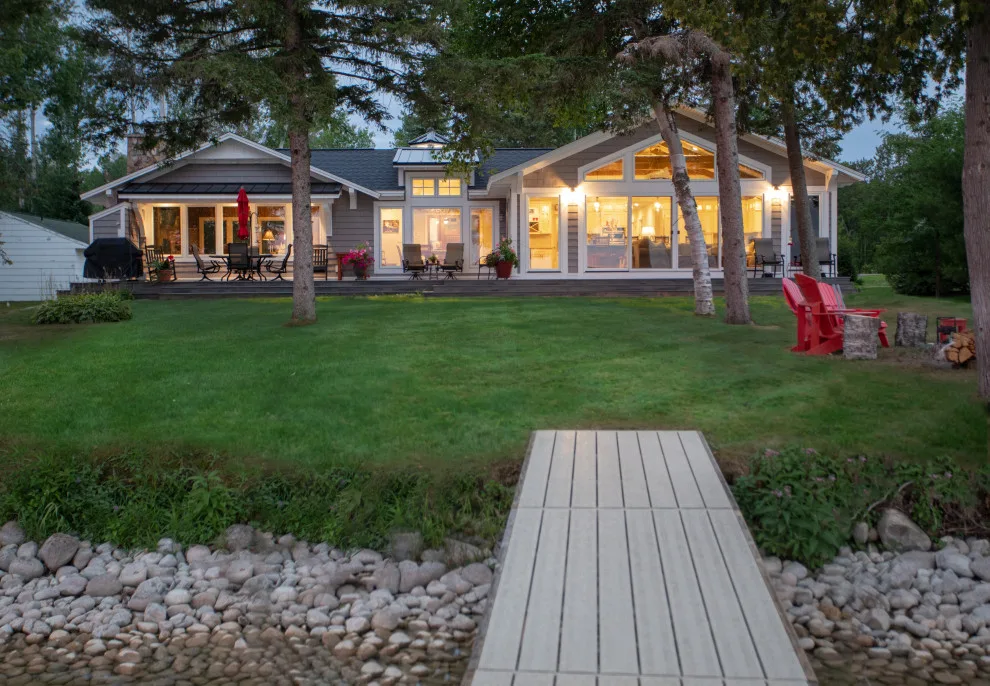 Burt Lake Cabin Renovation by Edgewater Design Group - Photo 22