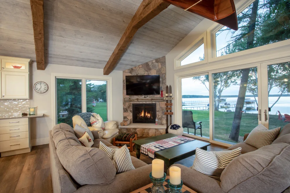 Burt Lake Cabin Renovation by Edgewater Design Group - Photo 2