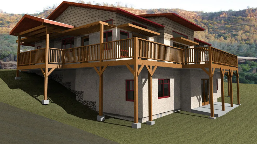 Butte Creek Canyon Home by Hyland Fisher - Architect - Photo 4