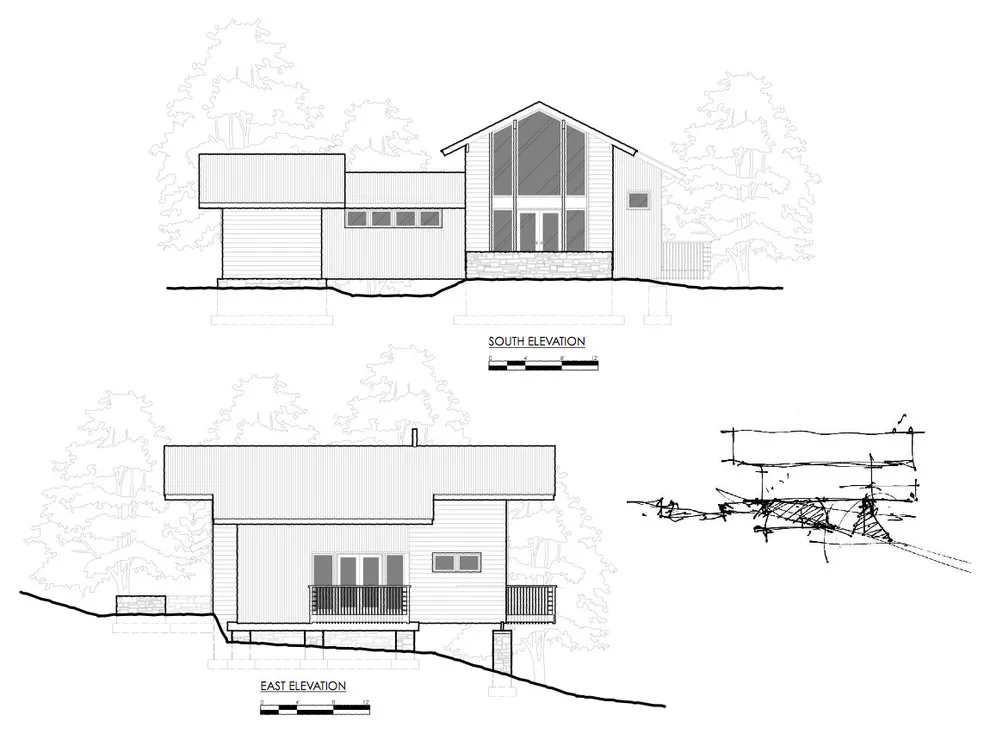Lodge in the Forest by Matthias J Pearson Architect PLLC - Photo 15