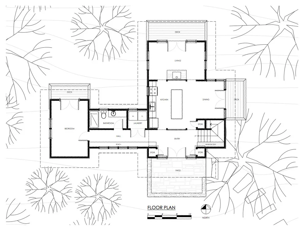 Lodge in the Forest by Matthias J Pearson Architect PLLC - Photo 9