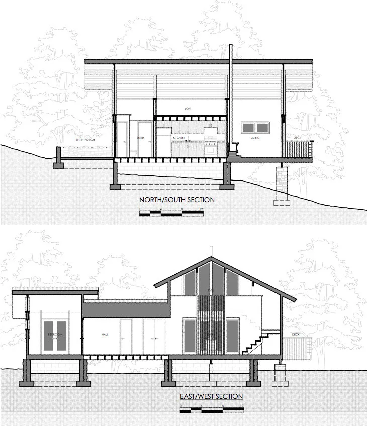 Lodge in the Forest by Matthias J Pearson Architect PLLC - Photo 4