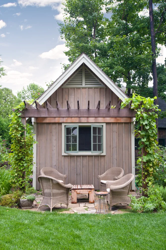 Camden Garden Storage Shed by Northends Architecture - Photo 7